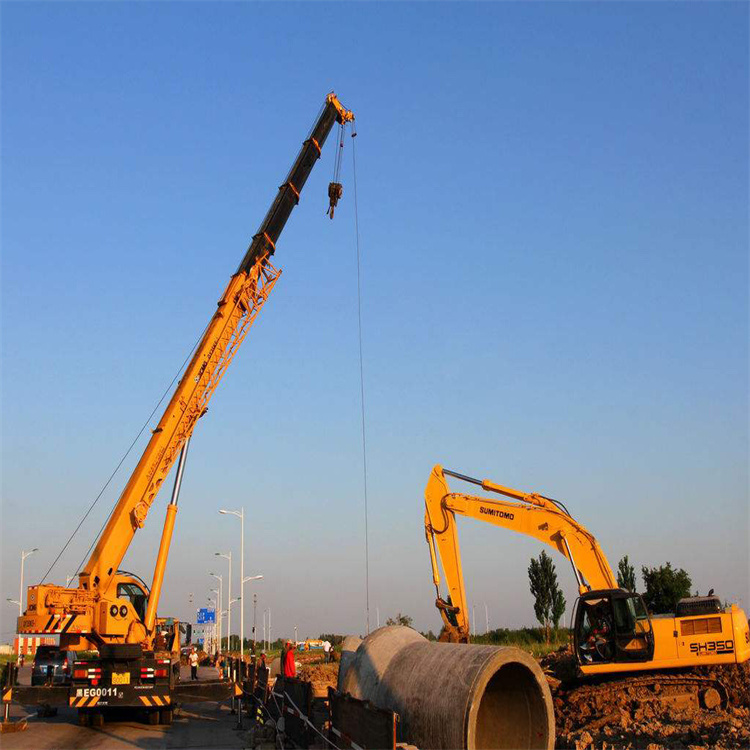 闵行工地小吊机吊水泥方法